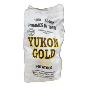 Yukon Gold Yellow Gold Flesh Potatoes 10lb