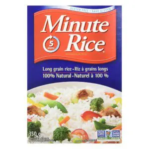 Minute Rice Long Grain Rice 350g