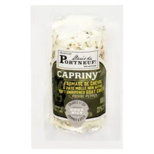 Alexis de Portneuf Capriny Goat Cheese - Pepper