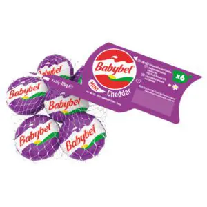 Babybel Mini Cheddar Cheese 120g