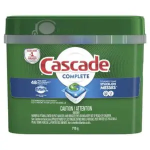 cascade complete dishwasher detergent
