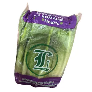 romaine hearts in a bag