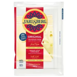 jarlsberg firm ripened cheese slices