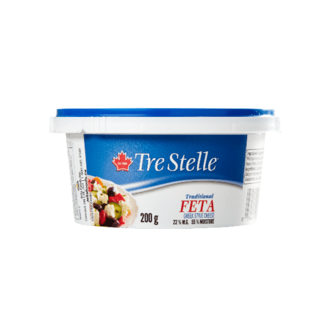 Tre Stelle Feta Cheese - Traditional, Light or Lactose Free