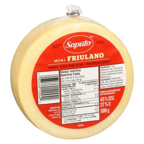 Saputo Mini Friulano Cheese