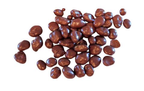 chocolate covered raisins