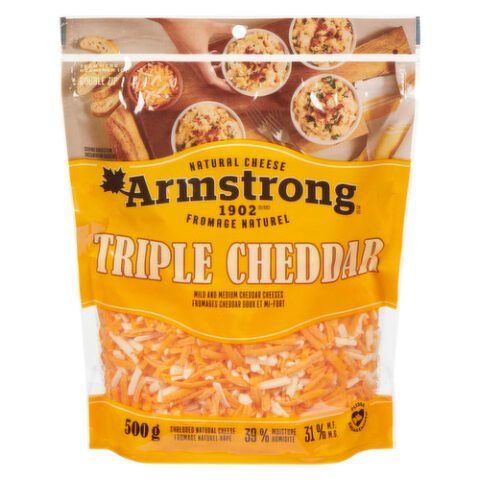 Armstrong Shredded Cheese - Triple Cheddar