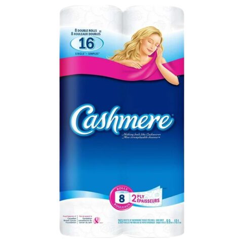 Cashmere Bathroom Tissue (8 Double Rolls)