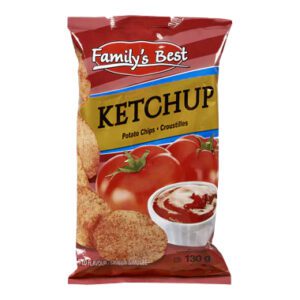 Family's Best Potato Chips Ketchup