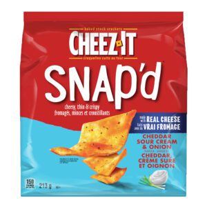 Cheez-It Snap'd Crackers - Cheddar Sour Cream & Onion