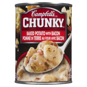 campbell's chunky soup - baked potato with bacon