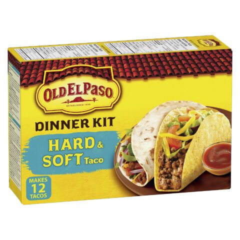 Old El Paso Dinner Kits Hard & Soft Tacos