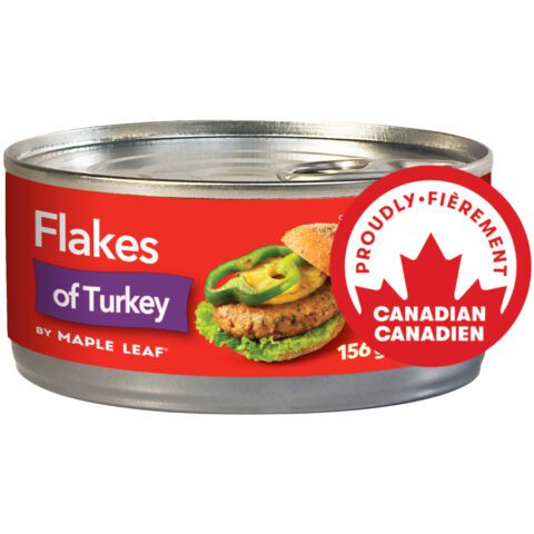 maple leaf flakes of turkey
