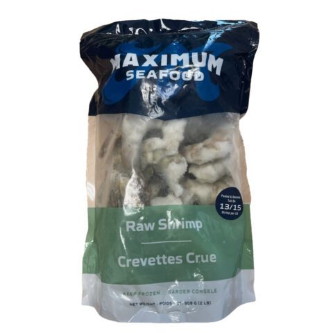 Maximum Seafood Raw Shrimp 13-15 908g 2lb