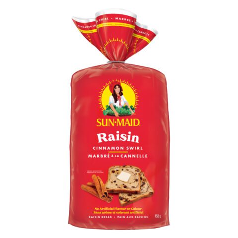 sun-maid raisin cinnamon swirl bread