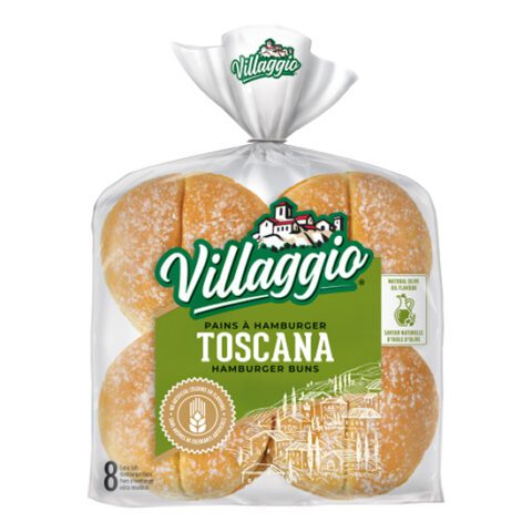 villaggio toscana hamburger buns